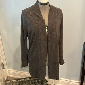 George grey cardigan with pockets sz medium